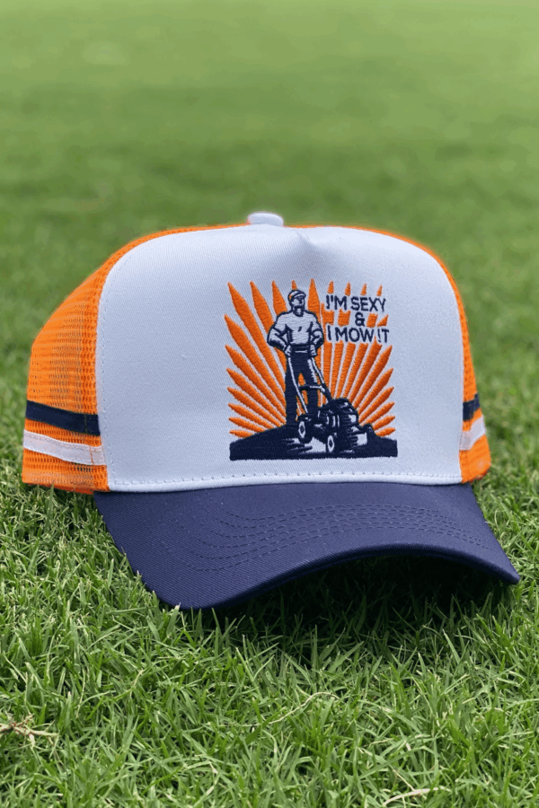 If you love landscaping, you’re all about weed eating, cutting the grass in perfect lines, and making sure your house has serious curb appeal. That’s why we created a novelty trucker hat that’s not only fun for avid landscapers but helps protect you against the sun. Colorful and unique these ballcaps offer a throwback 80’s look with their bright colors and exclusive graphics, as well as modern comfort perfect for working outside, enjoying sports, or relaxing on the beach.